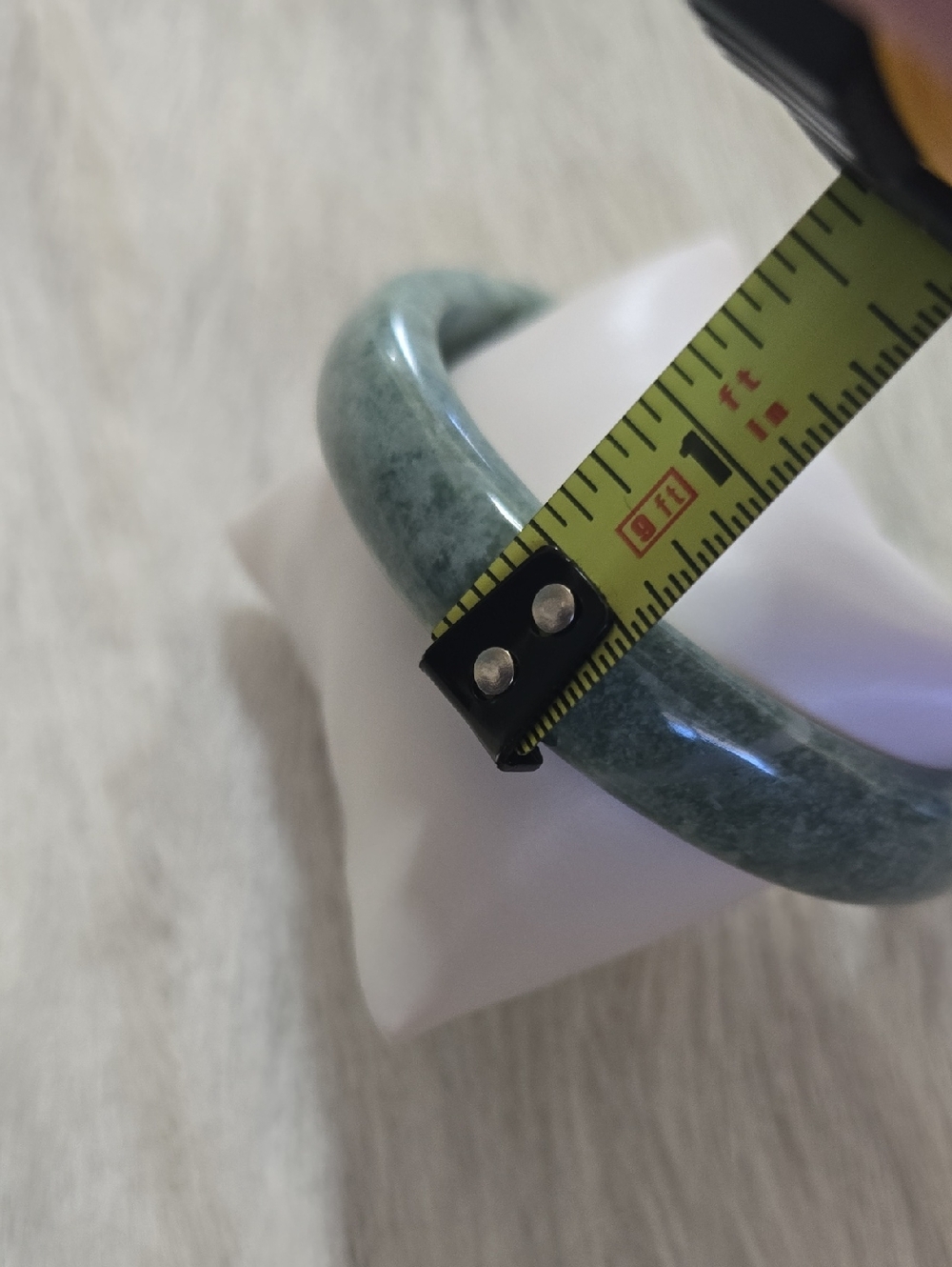 Natural Jade Bangle - Picture 7 of 7